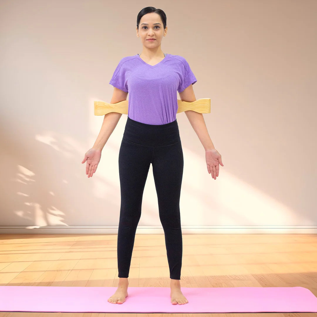 Tadasana with Curvature Plank