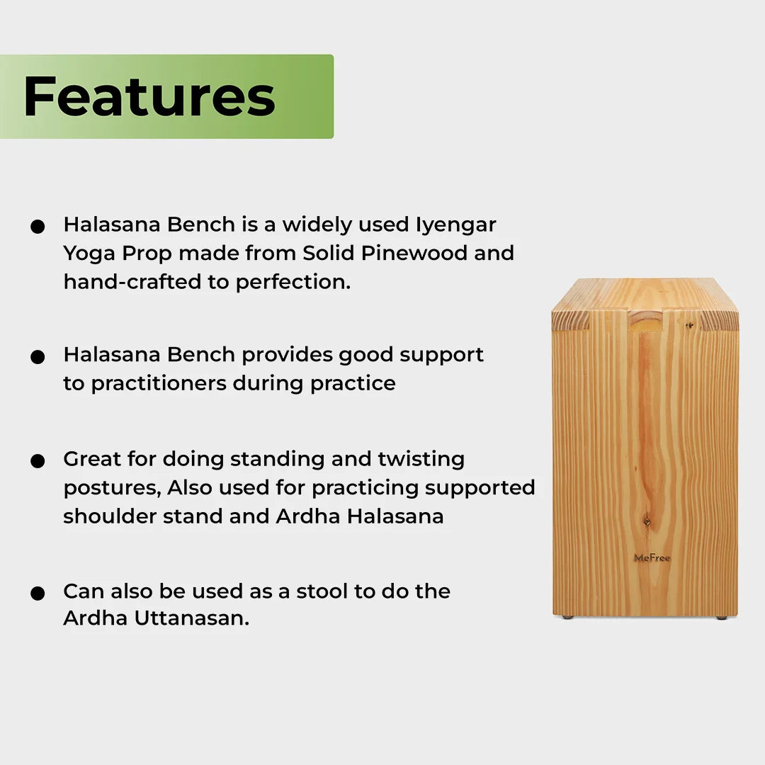Halasana Bench Features