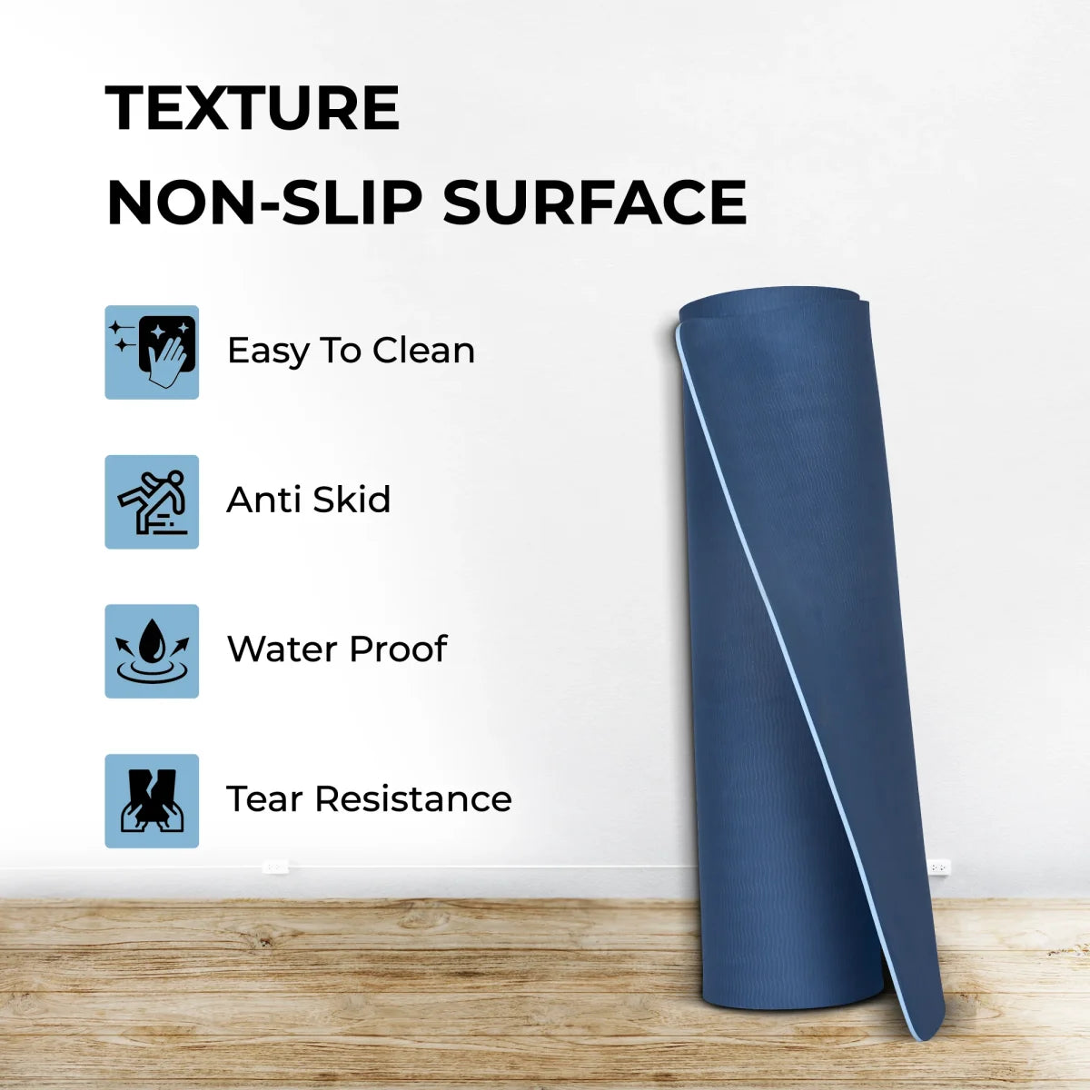 Non-Slip TPE Yoga Mat 6mm