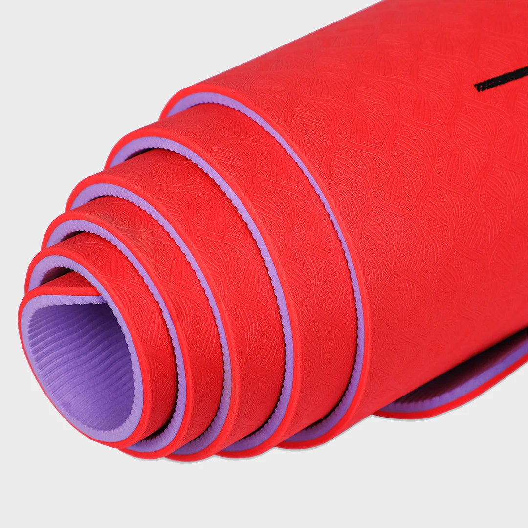 TPE Yoga Mat 6mm Purple