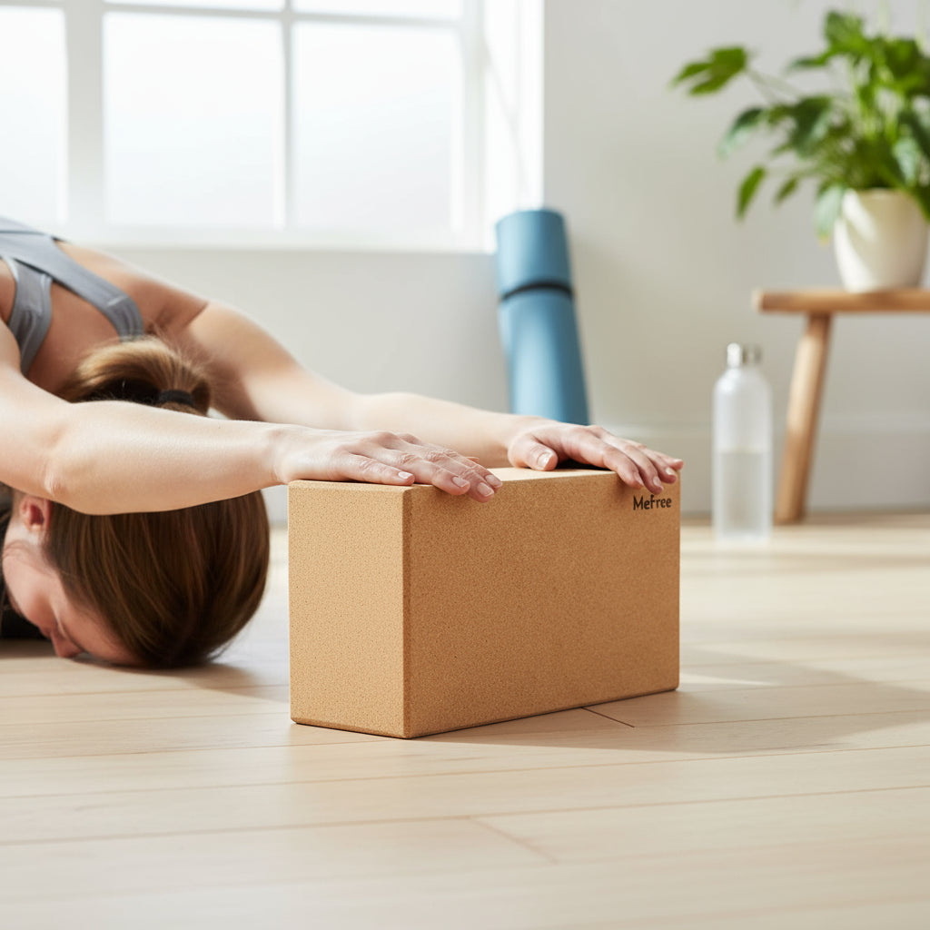 Mefree Yoga Cork Block
