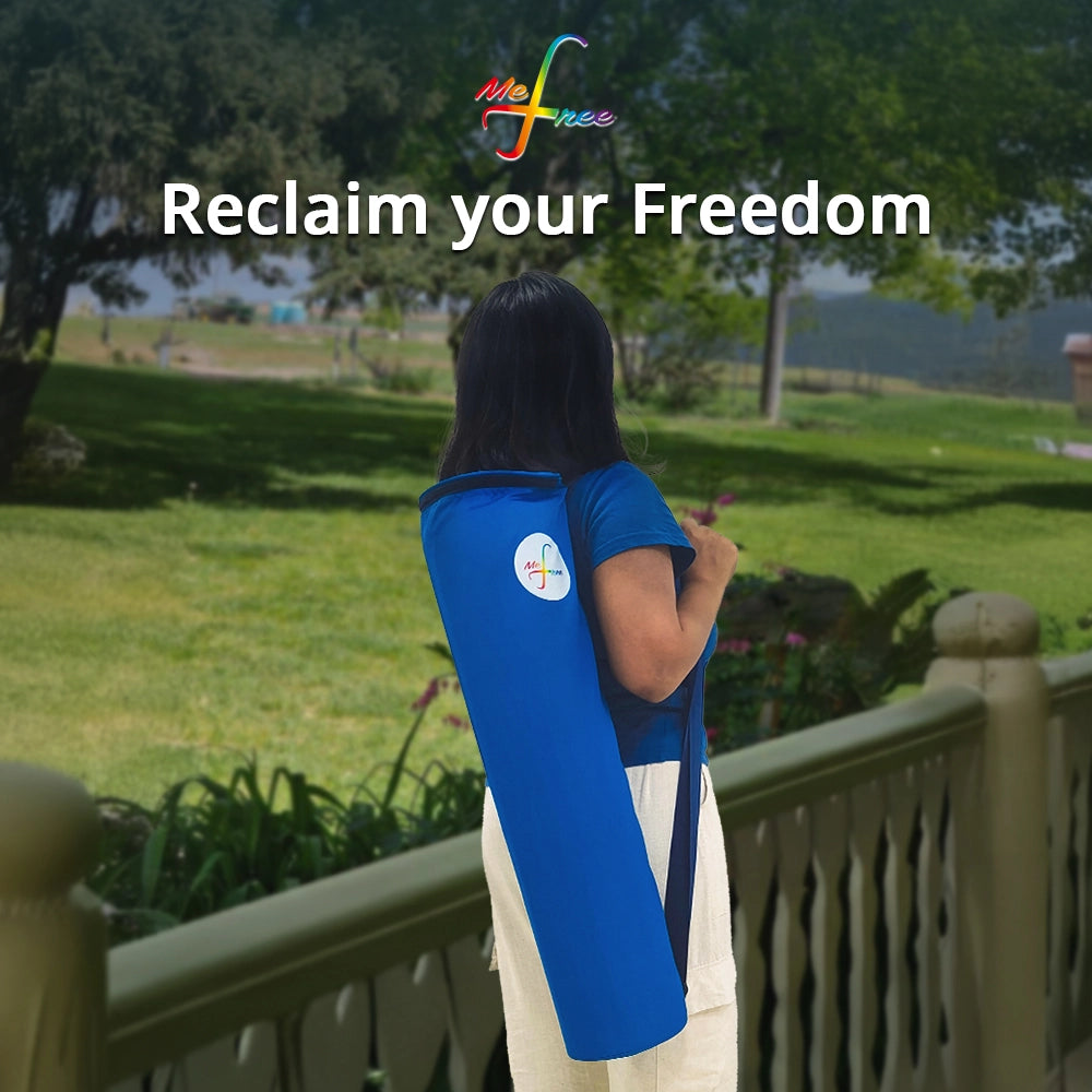 Premium Blue Yoga Mat Bag