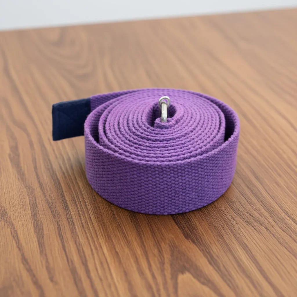 Purple Yoga Belt