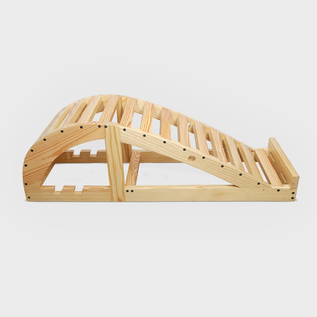 Wooden Viparita Dandasana Bench