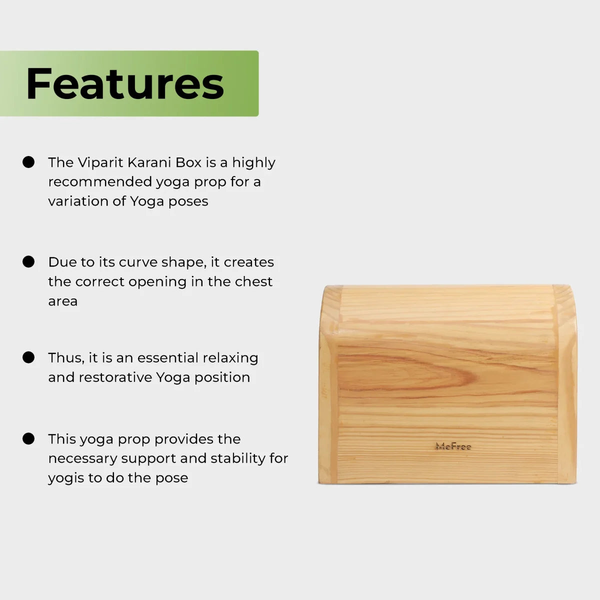 Viparita Karani Box Features