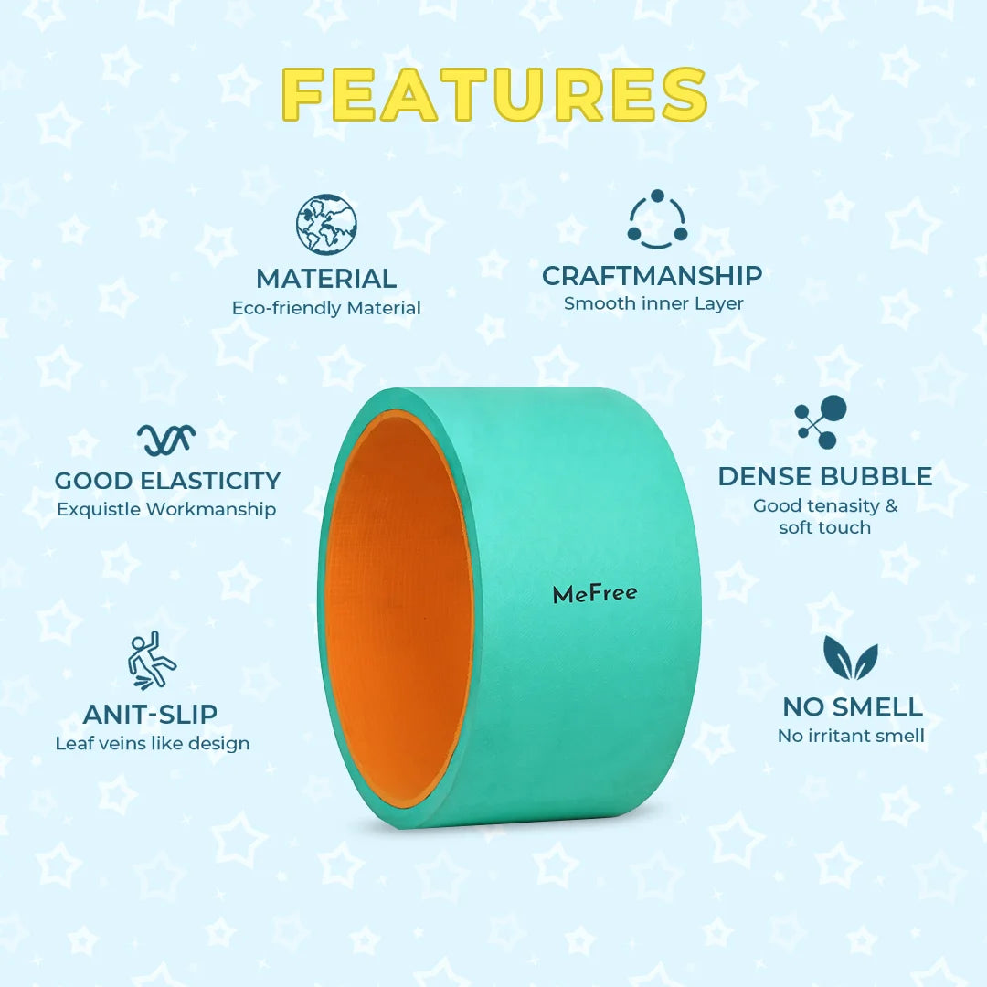 Kids Yoga Wheel Features