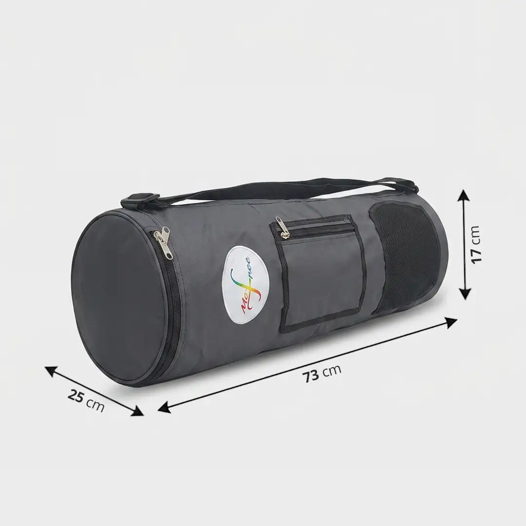 Grey Yoga Mat Bag Dimension