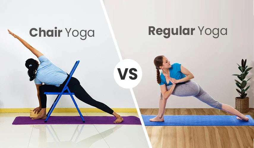 Chair Yoga vs Regular Yoga