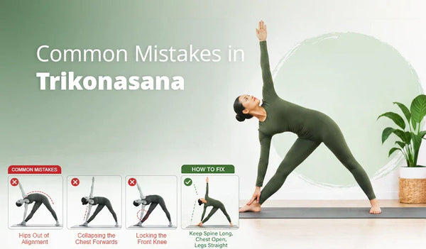 Mistakes in Trikonasana