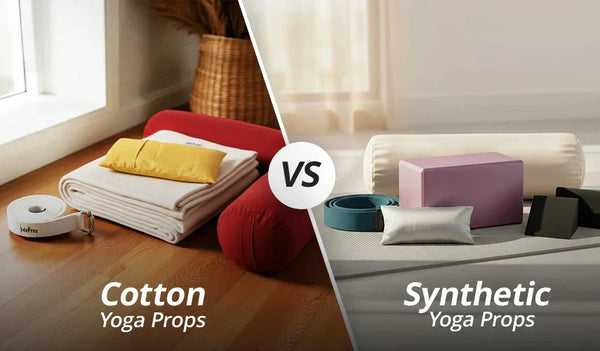 Cotton Yoga Props vs Synthetic Yoga Props
