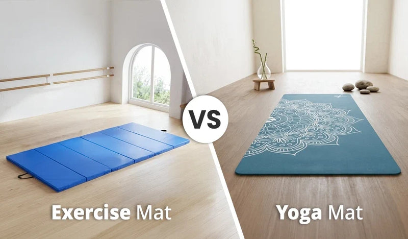 Exercise Mat vs Yoga Mat