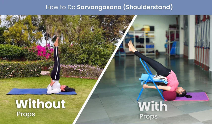 How to do Sarvangasana