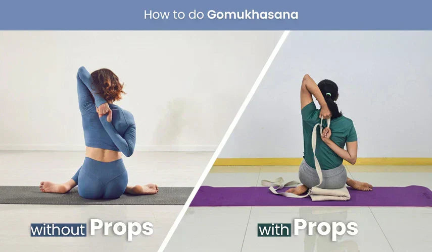How to do Gomukhasana