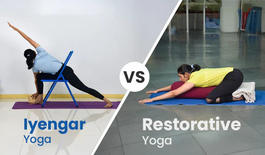 Iyengar Yoga vs Restorative Yoga