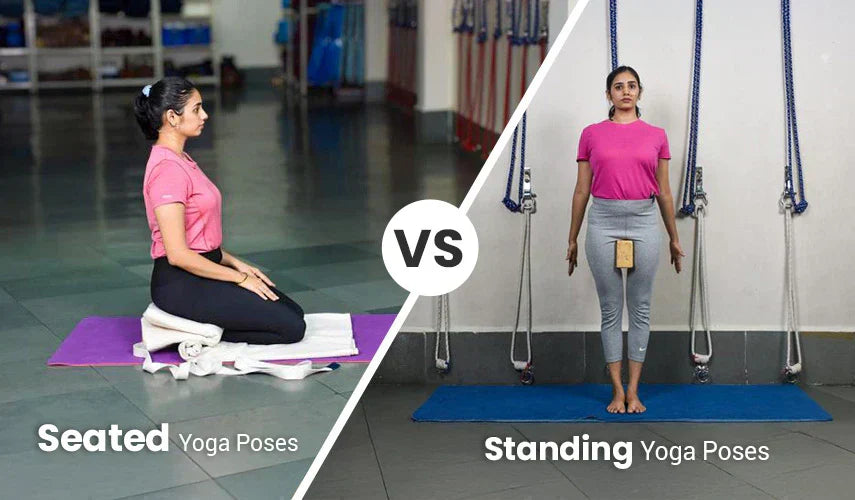 Seated Yoga Poses vs Standing Yoga Poses