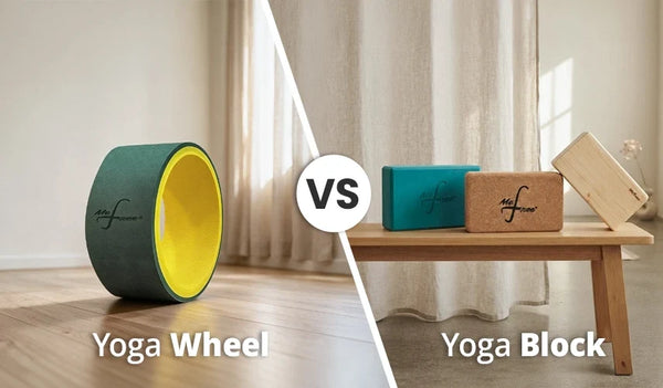 Yoga Wheel vs Yoga Block