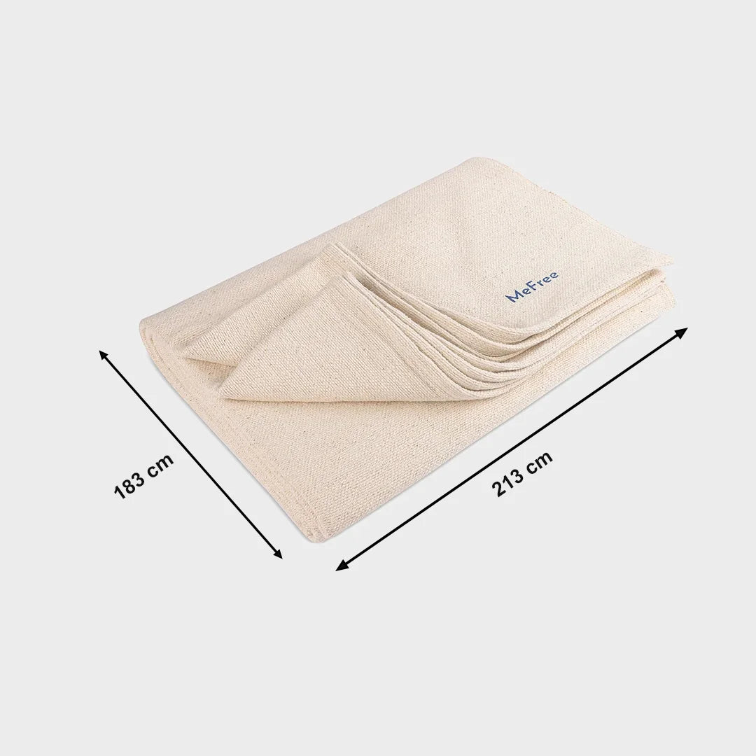 Cotton Yoga Blanket Dimension