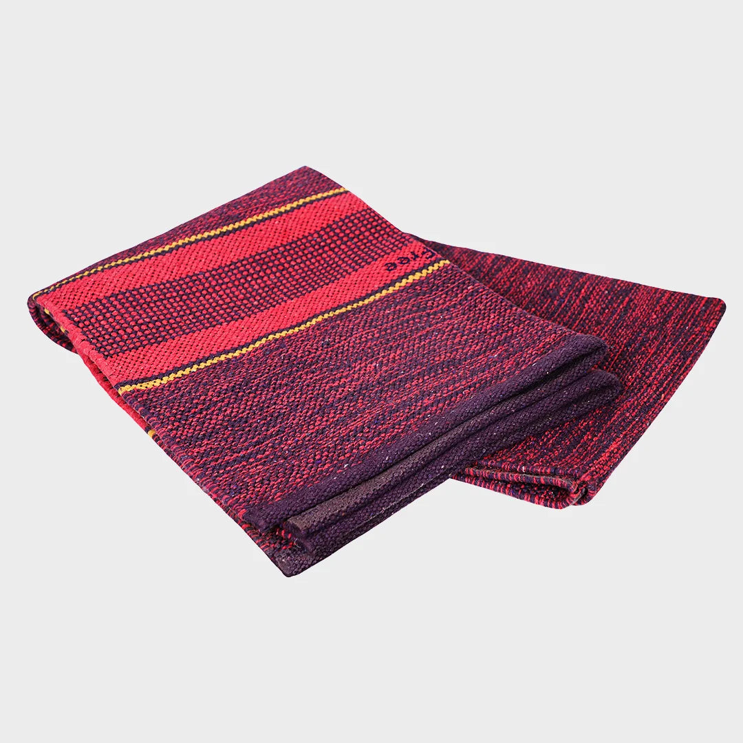 Maroon Cotton Yoga Mats