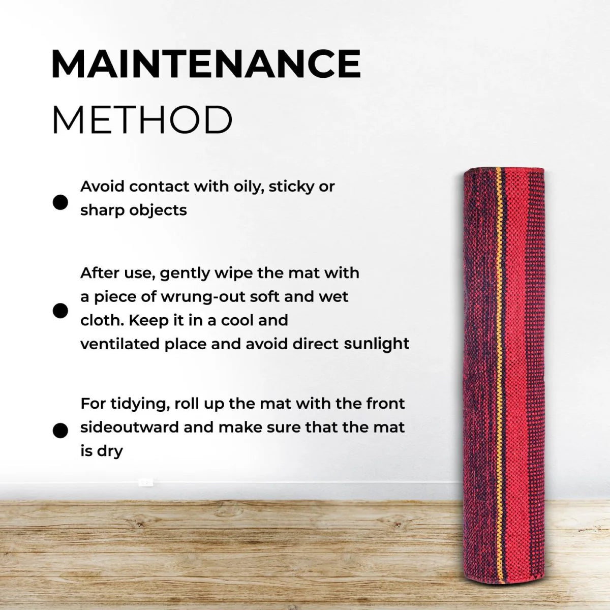 Cotton Yoga Mat Maintenance