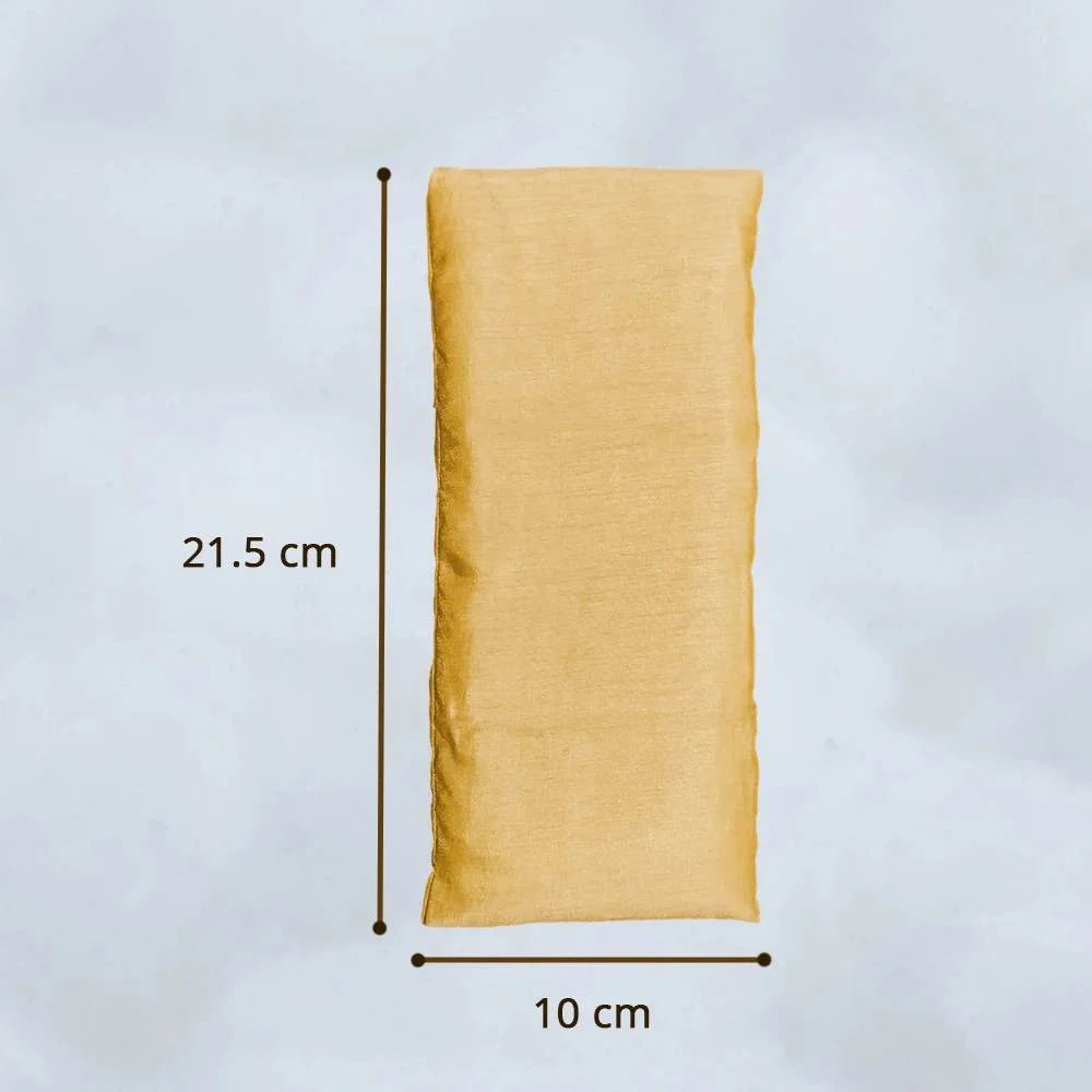 Yellow Eye Pillow Dimensions