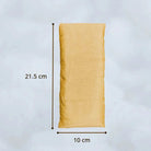 Yellow Eye Pillow Dimensions