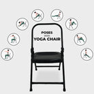 Poses with Iyengar Yoga Chair Black 