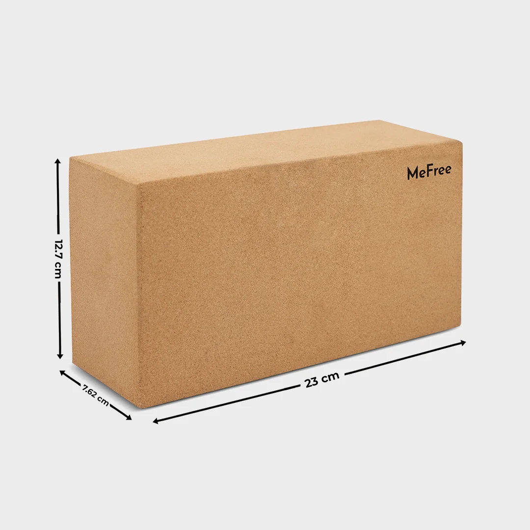 Cork Yoga Block Dimension