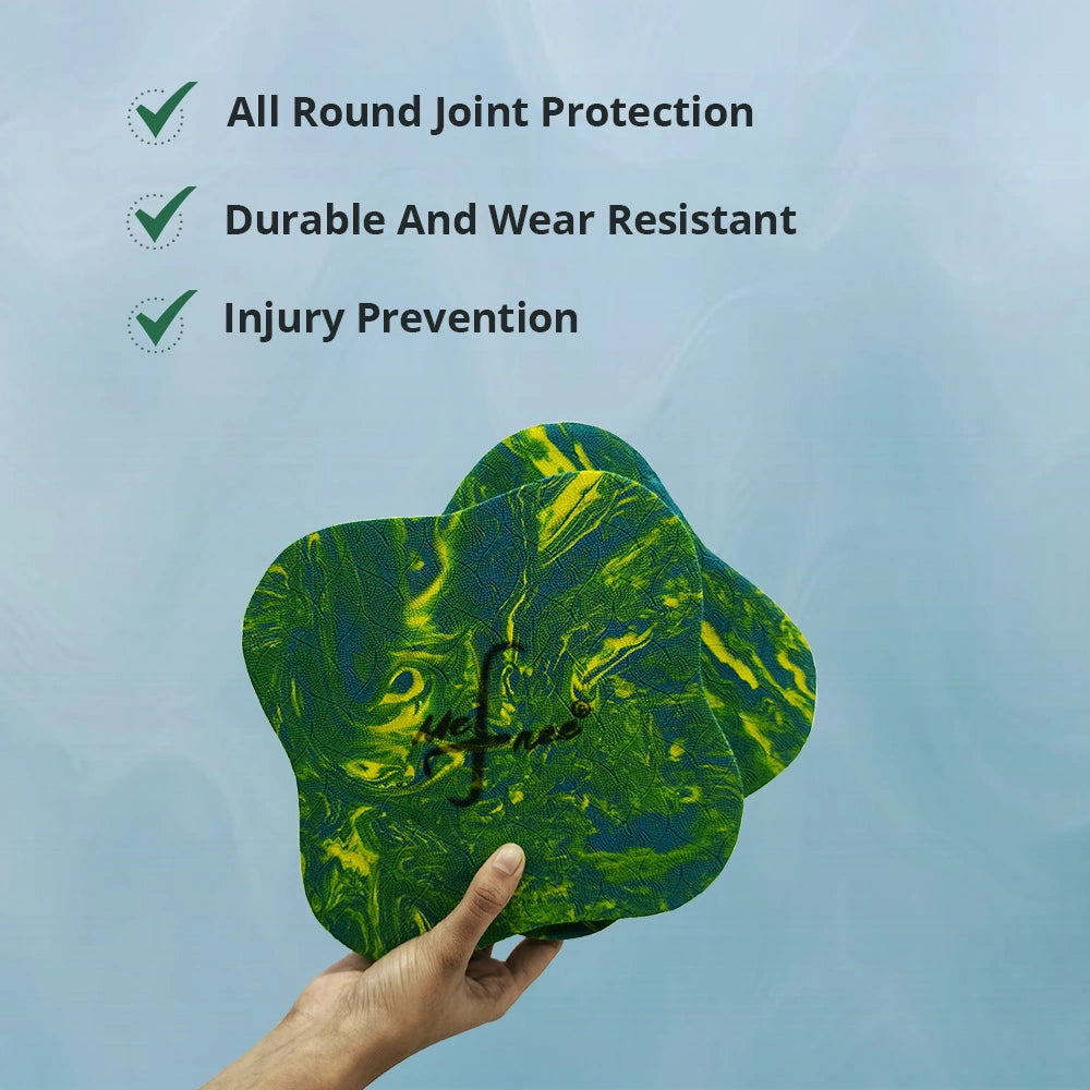 Textured Yoga Knee Pads Features