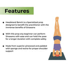 Headstand Bench Features