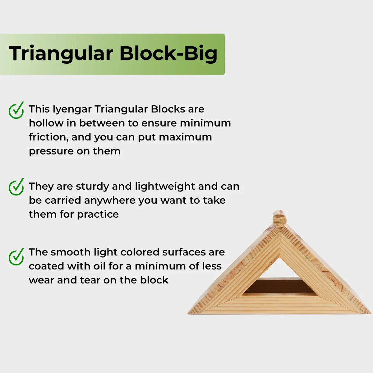Triangular Yoga Block Benefits