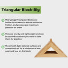 Triangular Yoga Block Benefits