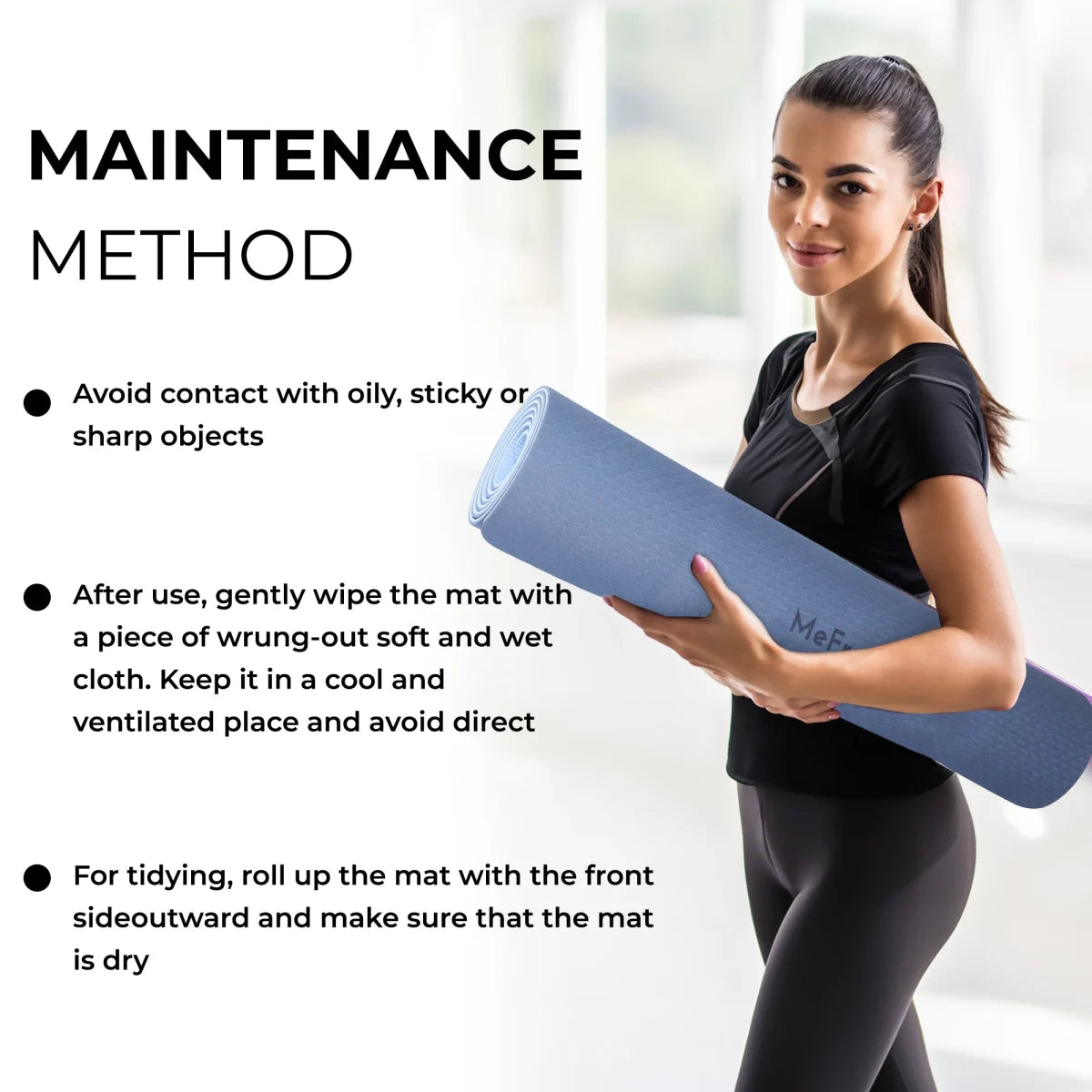TPE Yoga Mat Maintenance