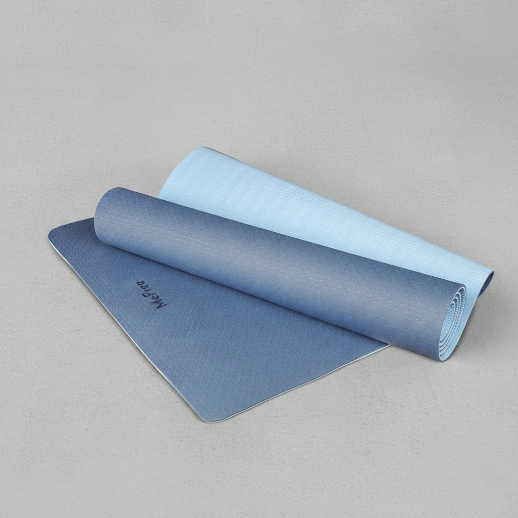 Light Weight TPE Yoga Mat 6mm - Blue