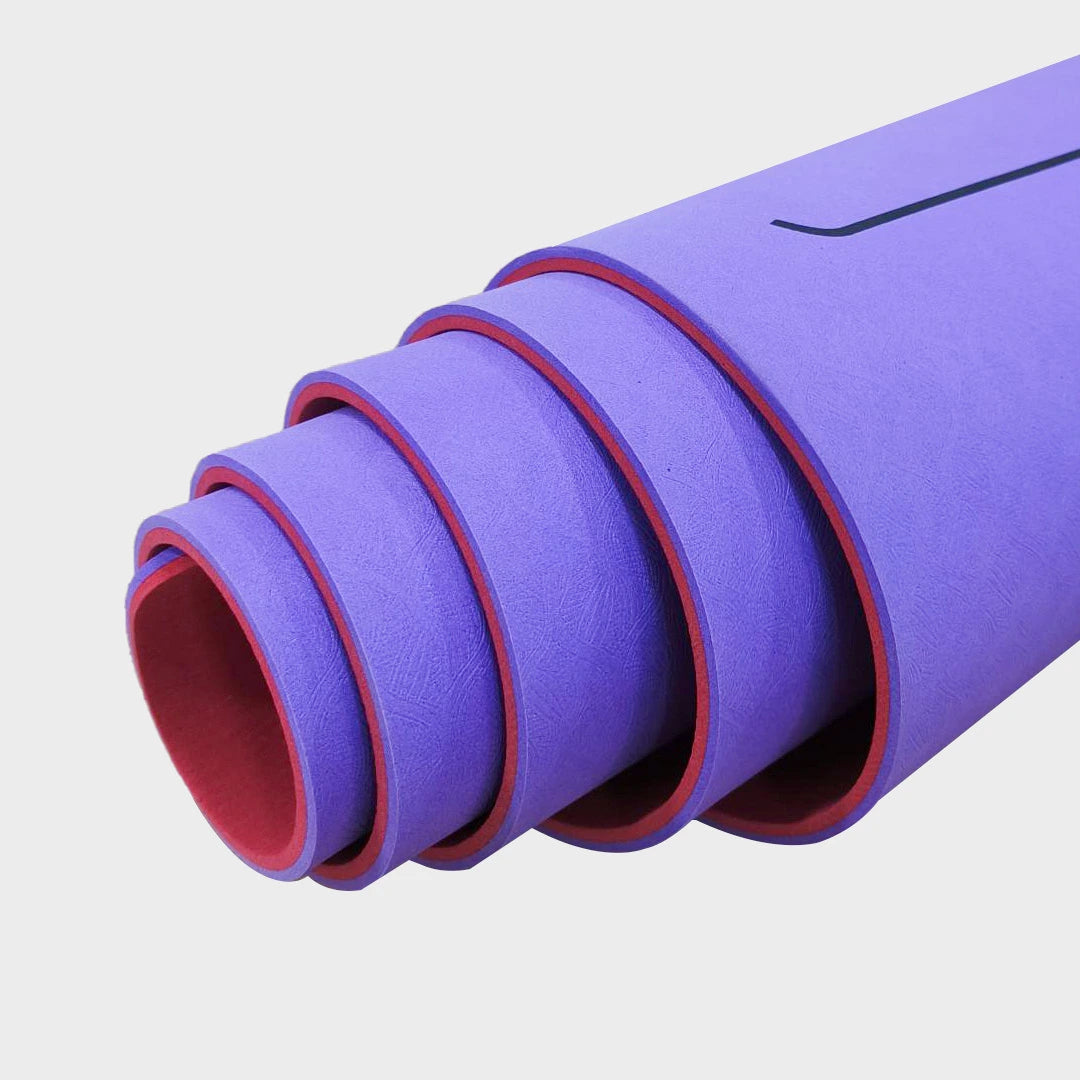 Tpe Alignment Yoga Mat 8mm