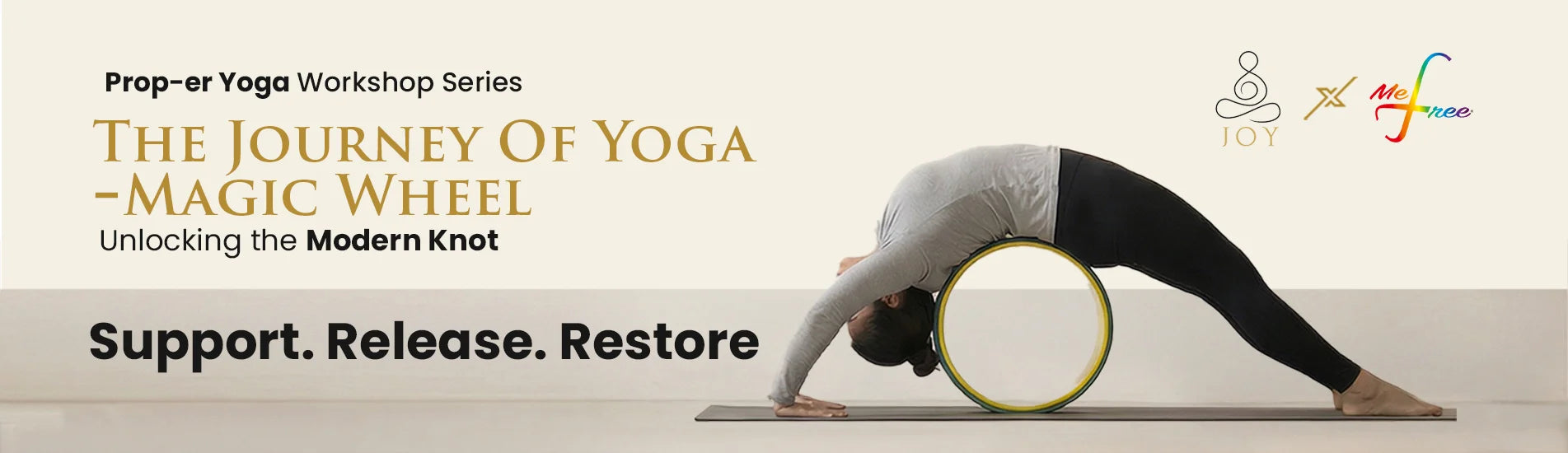 Yoga Wheel Workshop Banner 
