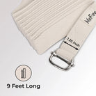 9ft Long white yoga belt