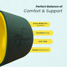 Olive Green Yoga Wheel