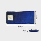 Blue Eye Pillow Dimension