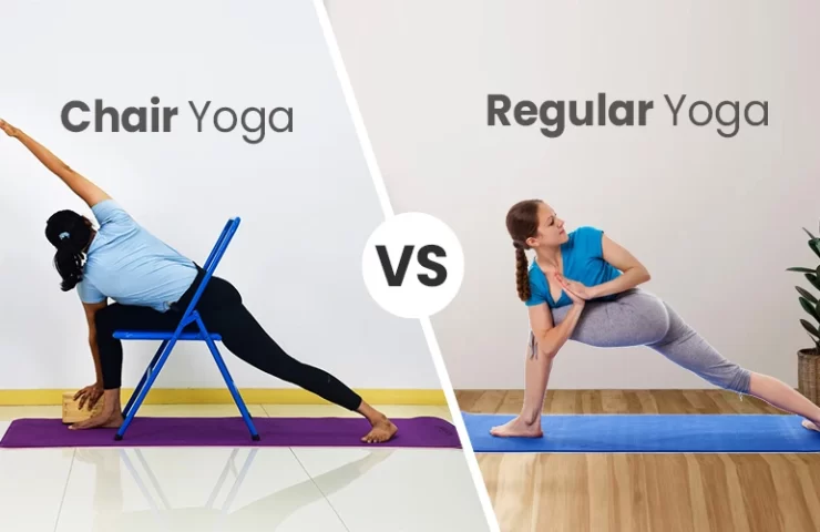 Chair yoga Vs Regular yoga