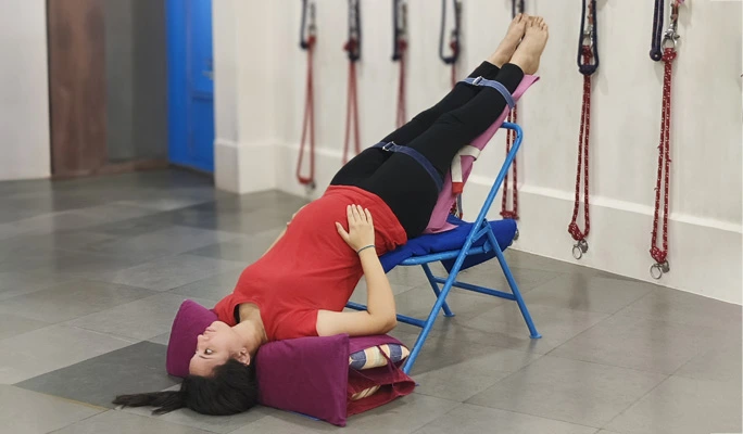 Chair for Prenatal Yoga