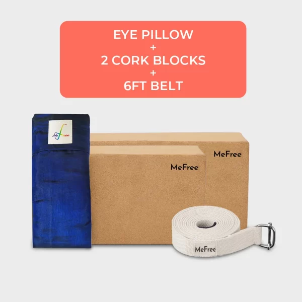 Cork Blocks, 6ft Belt & Eye Pillow