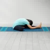 Cotton Yoga Mat – Eco Friendly & Anti Skid Blue