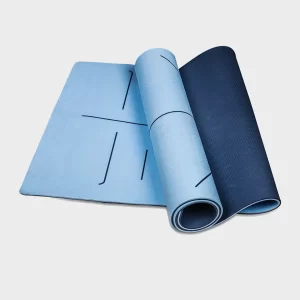Light Weight Tpe Yoga Mat 8mm Blue