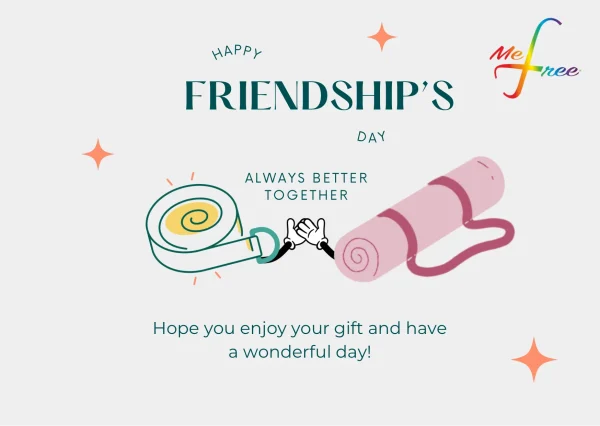 Mefree Friendships Day Gift Card