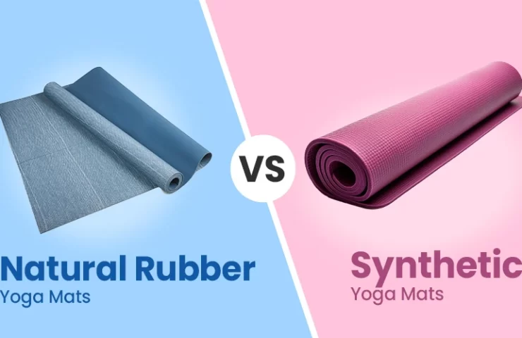 Natural Rubber Yoga Mats vs Synthetic Yoga Mats