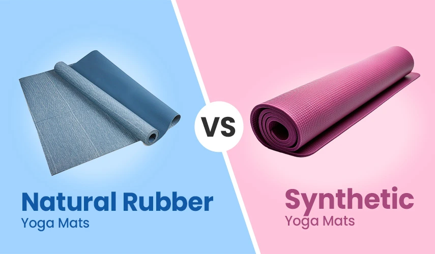 Natural Rubber Yoga Mats vs Synthetic Yoga Mats