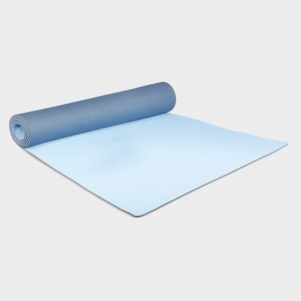 Tpe Yoga Mat 6mm Blue (1)