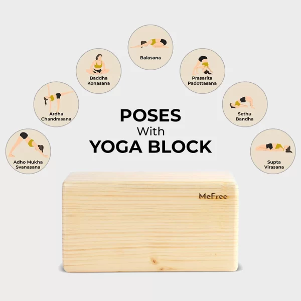 Wooden Yoga Block 3